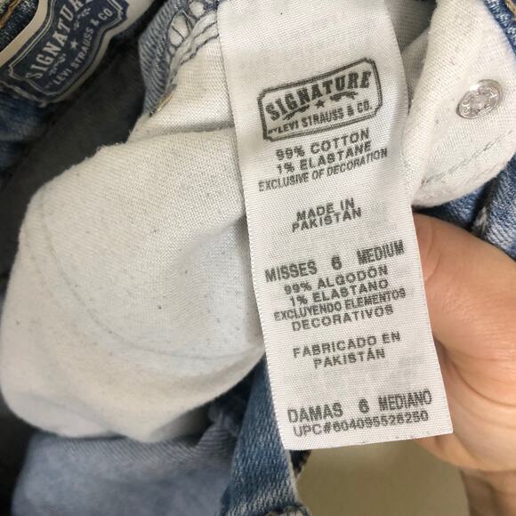 vintage y2k levi's low rise boot cut 6 size 6 light wash 90's 2000's - Picture 7 of 8